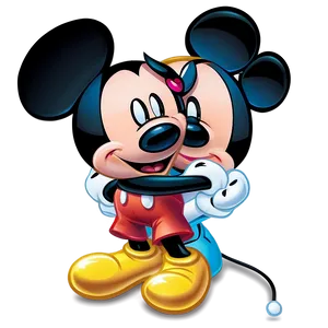 Mickey And Minnie Romantic Getaway PNG Olm67 PNG