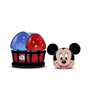 Mickey And Minnie Romantic Getaway PNG Prp