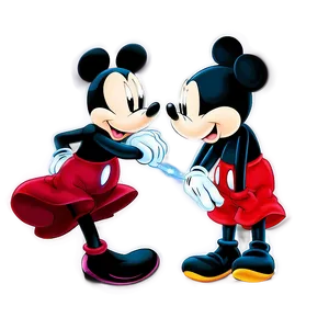 Mickey And Minnie Star Gazing PNG Tcg81 PNG