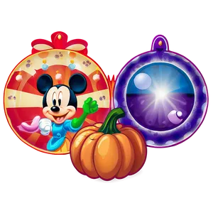 Mickey And Minnie Thanksgiving PNG Ooe