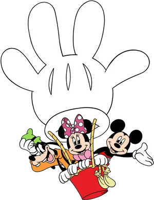 Mickey_ Mouse_and_ Friends_ Celebration PNG image