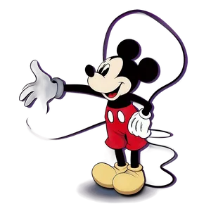 Mickey Mouse Background Silhouette PNG Tuh44 PNG