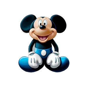 Mickey Mouse Black And White PNG Dms PNG