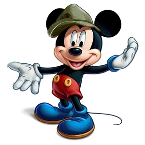 Mickey Mouse Camping Adventure PNG Kju54
