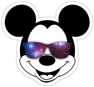 Mickey_ Mouse_ Cosmic_ Sunglasses PNG image