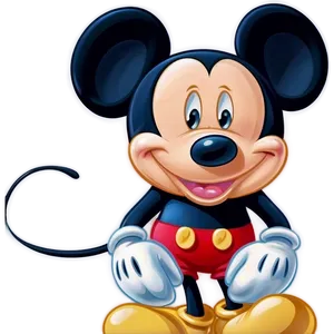 Mickey Mouse Cute Expression PNG Iyt PNG