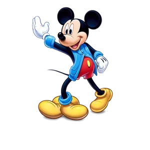 Mickey Mouse Dance Performance PNG Iic