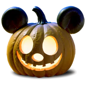 Mickey Mouse Halloween Jack O Lantern Png 06212024 PNG image