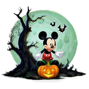 Mickey Mouse Halloween Witchcraft Png 76 PNG image