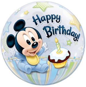 Mickey Mouse Happy Birthday Celebration PNG image