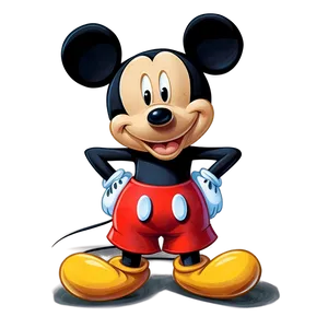 Mickey Mouse Outfit Illustration Png Aoh PNG image