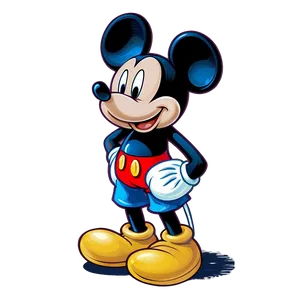 Mickey Mouse Painting Art Png 34 PNG image