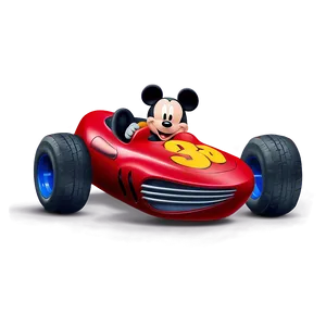 Mickey Mouse Roadster Racer Png Bng PNG image