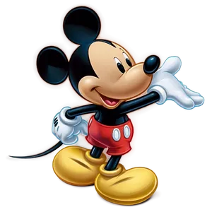 Mickey Mouse Side View PNG 06202024 PNG