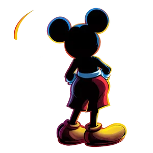 Mickey Mouse Silhouette A