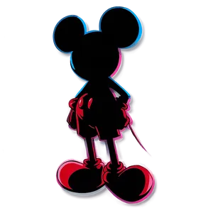 Mickey Mouse Silhouette Decoration PNG Gmc18 PNG