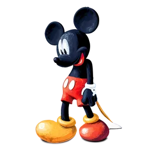 Mickey Mouse Silhouette Design PNG 41 PNG