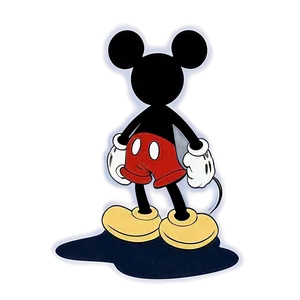 Mickey Mouse Silhouette Poster PNG 10 PNG