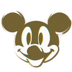 Mickey Mouse Silhouette Stencil Png Qqd16 PNG image