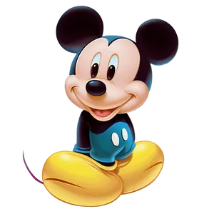 Mickey Mouse Silhouette Vector Png 06202024 PNG image