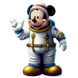 Mickey Mouse Space Astronaut Png 05242024 PNG image