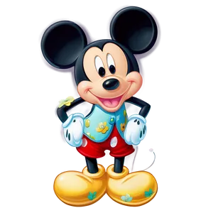 Mickey Mouse Spring Season Png Ooh PNG image