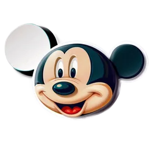 Mickey Mouse Sticker Design PNG Kjw PNG