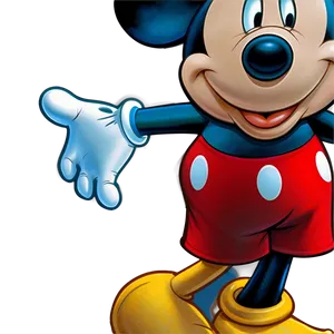 Mickey Mouse Timeless Look PNG 14