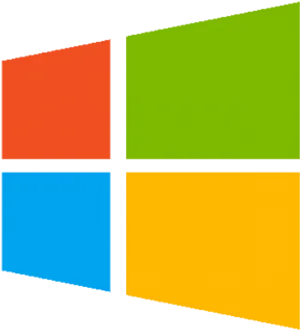 Microsoft Logo Colorful Squares PNG image