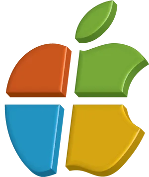 Microsoft Logo Modern Design PNG image