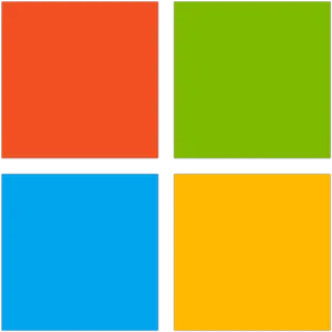 Microsoft Logo Modern Design PNG image