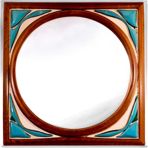Mid-century Modern Mirror Frame PNG 92 PNG