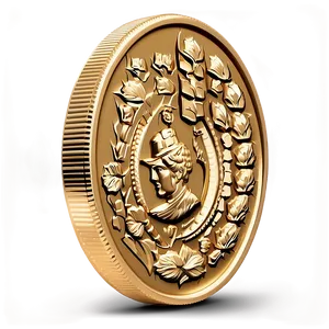 Midas Gold Coin Png 9 PNG image