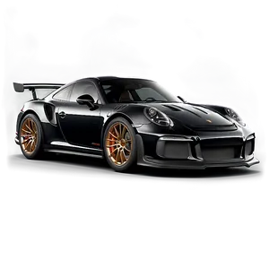 Midnight Black Porsche 911 Gt3 Rs Png Mjk93 PNG image