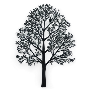 Midnight Black Trees Png Hnh PNG image