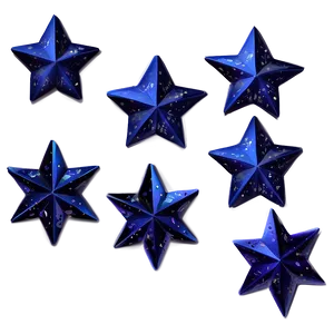 Midnight Blue Stars PNG Fro74 PNG