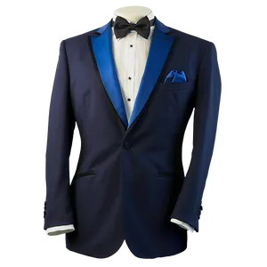 Midnight Blue Tuxedo PNG 05242024