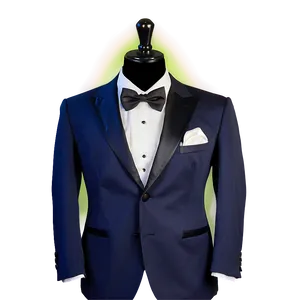 Midnight Blue Tuxedo PNG 16