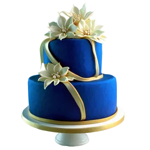 Midnight Blue Wedding Cake Png Kms PNG image