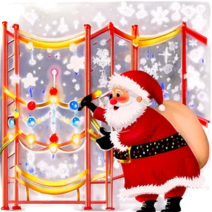 Midnight Santa Claus PNG 06252024 PNG