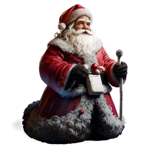 Midnight Santa Claus PNG Dsl8 PNG