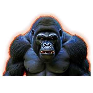 Mighty Angry Gorilla Png Atm11 PNG image