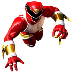 Mighty Morphin Red Ranger Png 06292024 PNG image