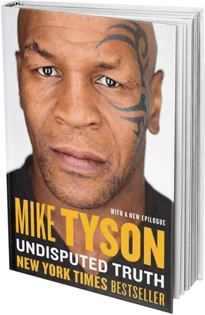 Mike Tyson Undisputed Truth Book Cover PNG image