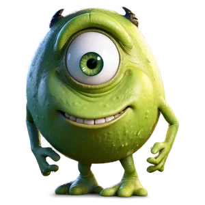 Mike Wazowski Winking PNG Wsp