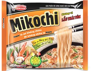 Mikochi Instant Noodles Package PNG image