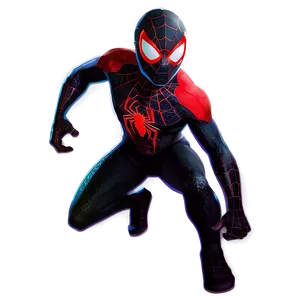 Miles Morales Character Art PNG Sab86 PNG