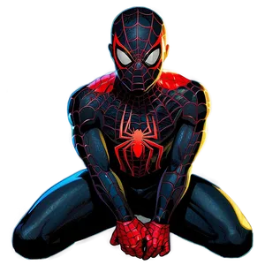Miles Morales Comic Book PNG 05032024 PNG