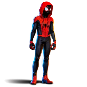 Miles Morales Full Body Png 05032024 PNG image