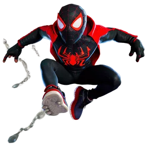 Miles Morales Jumping Png 43 PNG image